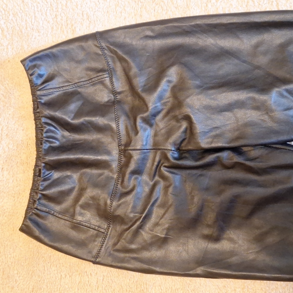 Wilfred & Free Faux Leather Skinny tight Sexy Pants Size XXS - Picture 5 of 9